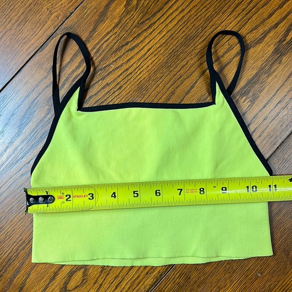 Intimately FP Andi Square Neck Ribbed Seamless Longline Bralette - Picture 3 of 10